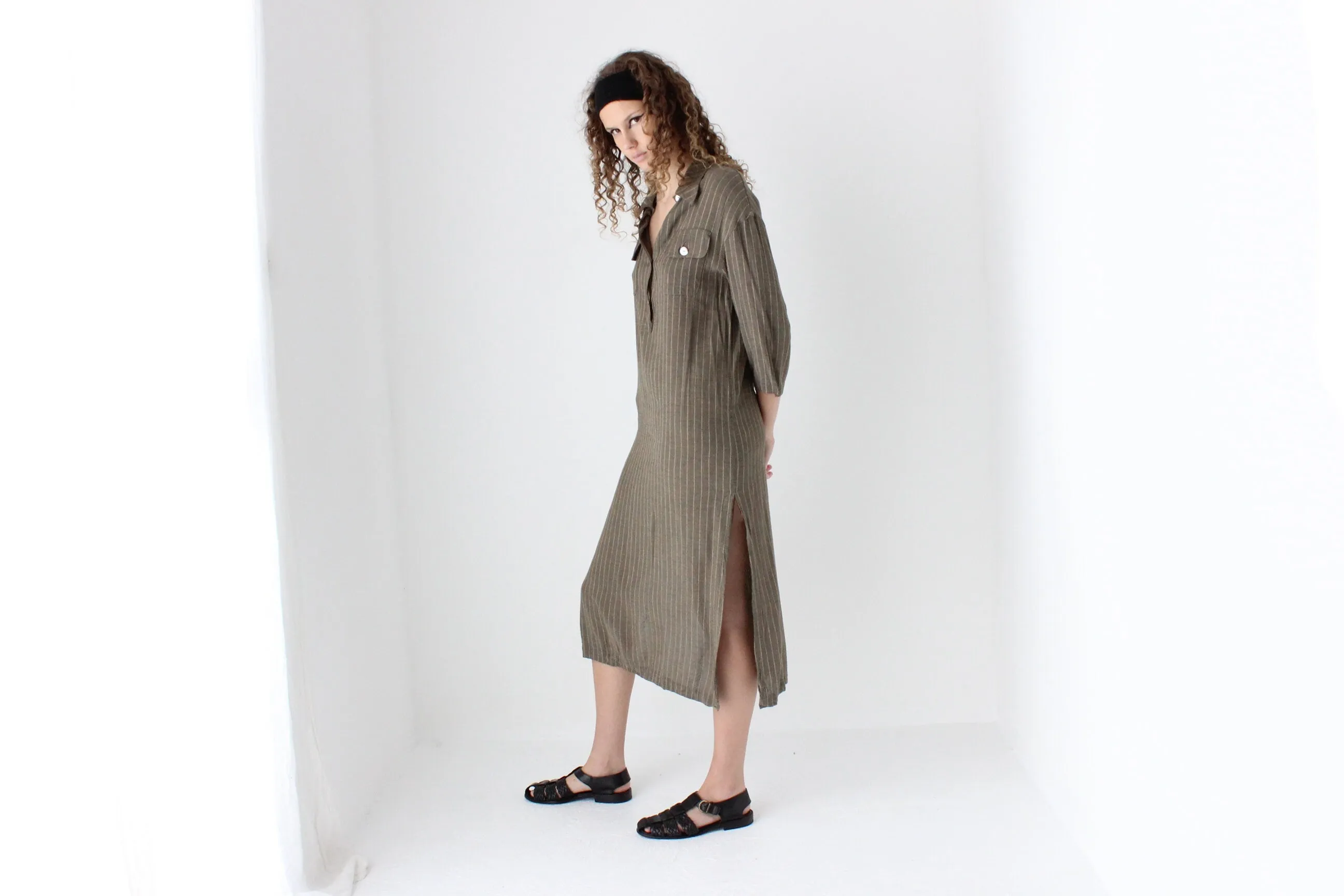 90s Italian Relaxed Sheath Dress by Gianfranco Ebeyer