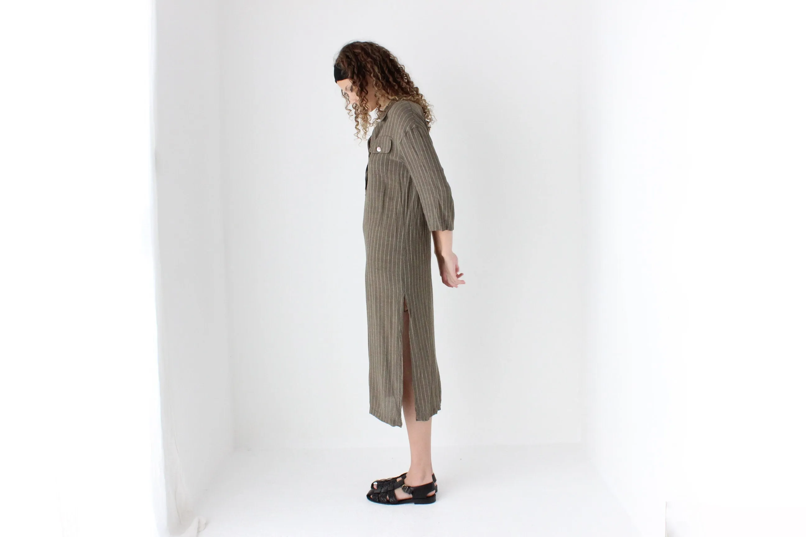 90s Italian Relaxed Sheath Dress by Gianfranco Ebeyer