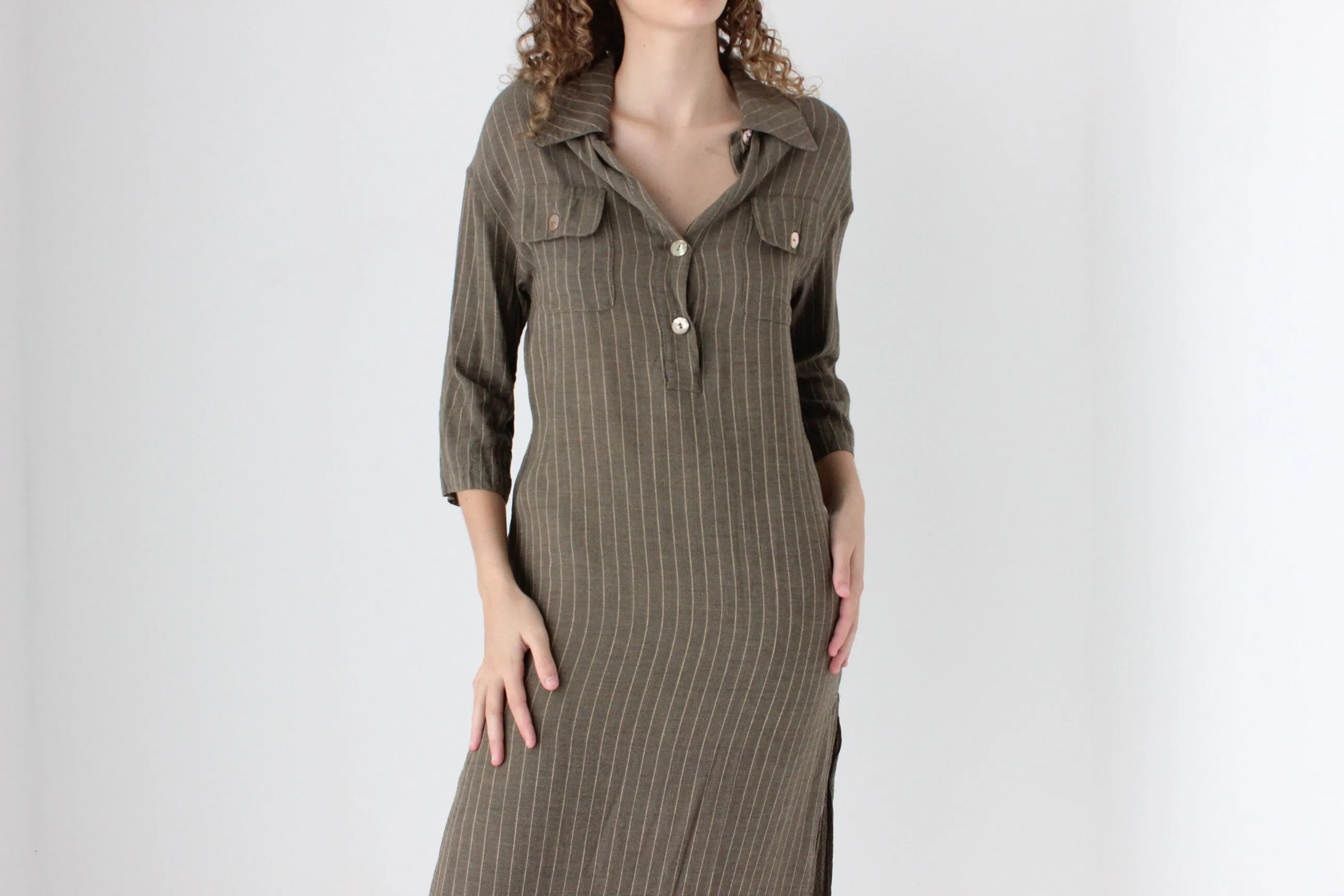 90s Italian Relaxed Sheath Dress by Gianfranco Ebeyer