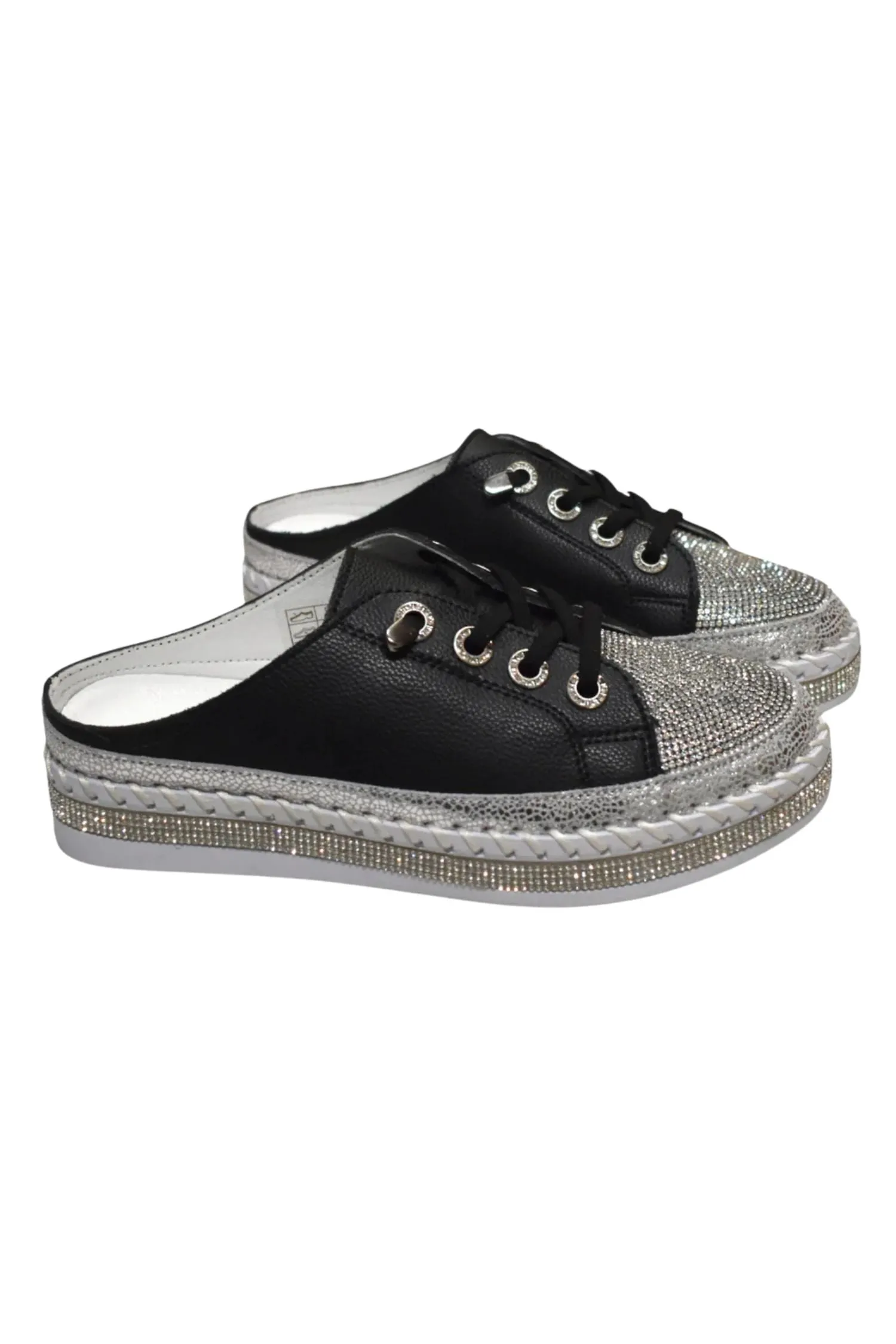 Bernie Mev Lace-Up Slide - Style TW Jive