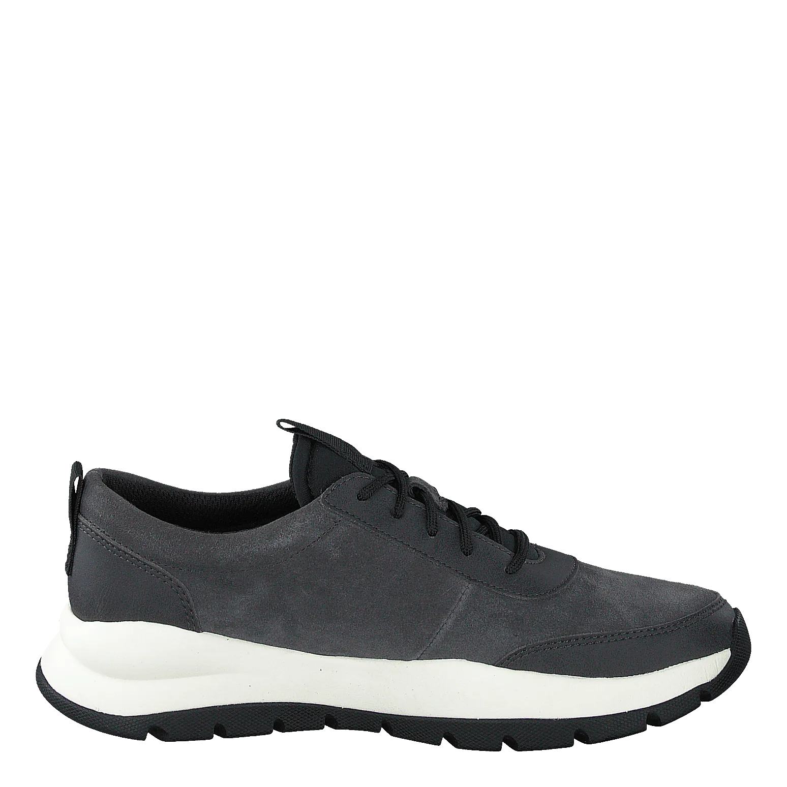 Boroughs Project Lthr Ox Dark Grey Suede