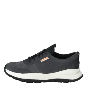 Boroughs Project Lthr Ox Dark Grey Suede