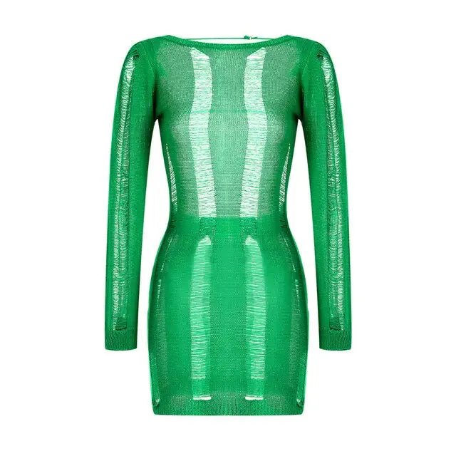 Drawstring Tie Up Dress Beach Clubwear Dress