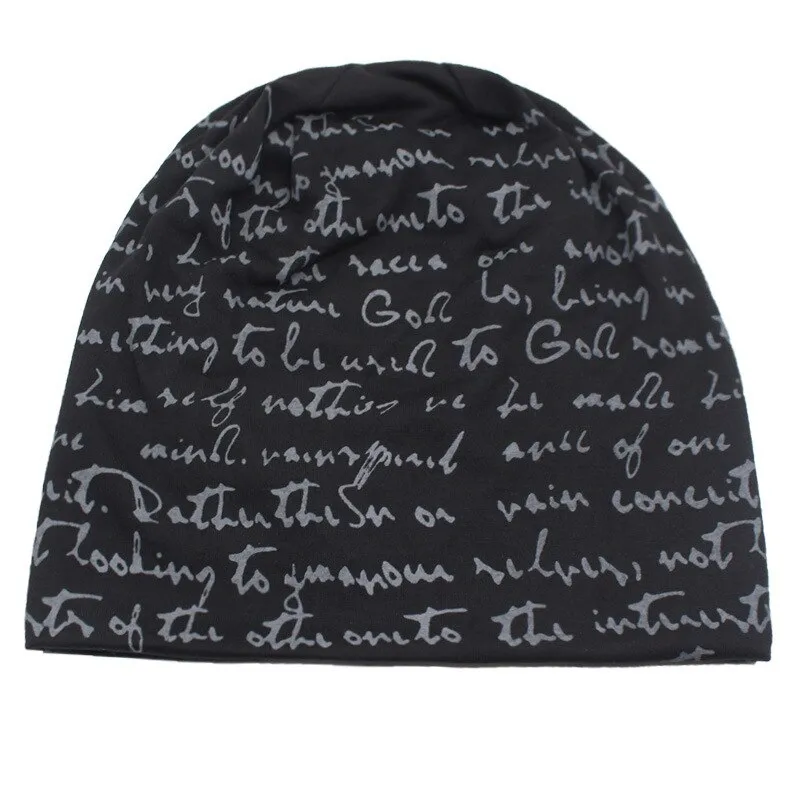 Fashionable Printed Beanie Hat