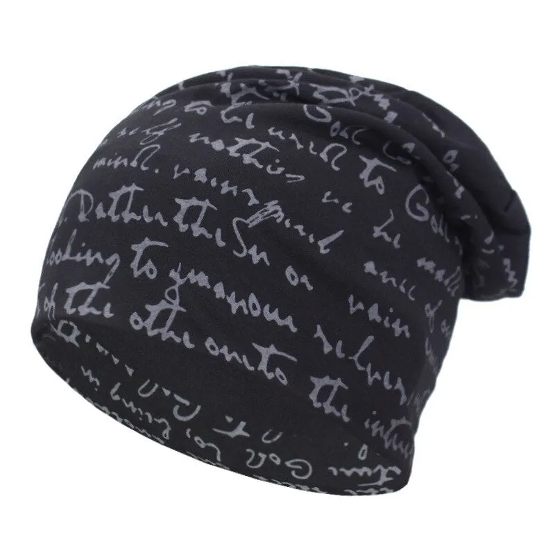 Fashionable Printed Beanie Hat