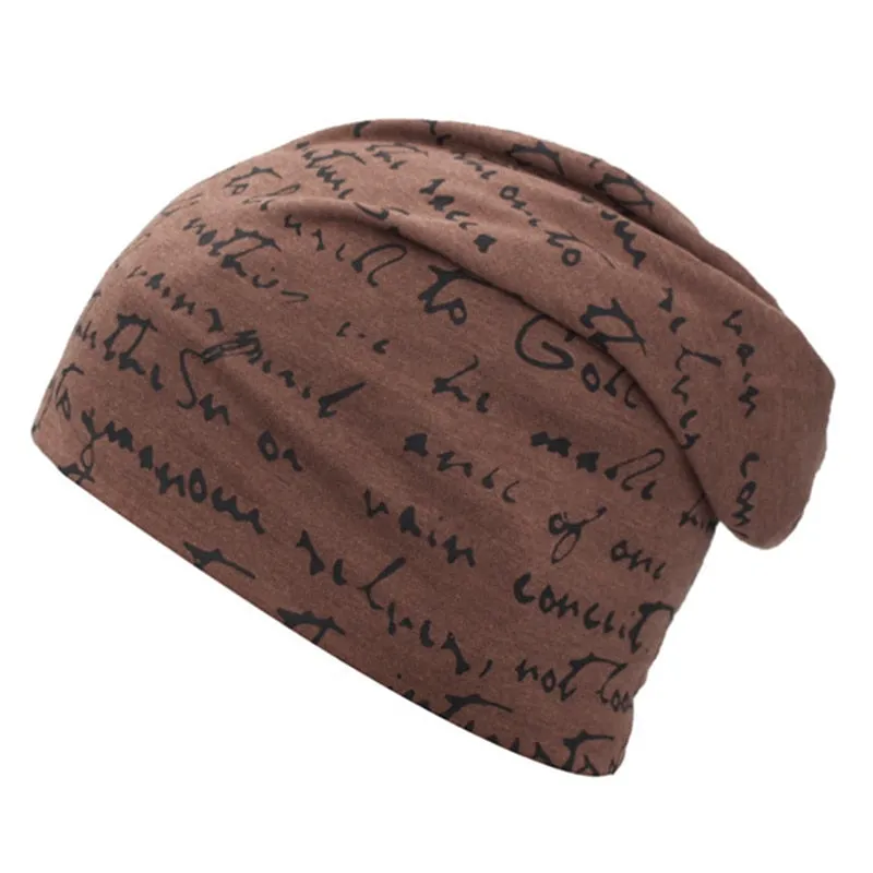 Fashionable Printed Beanie Hat