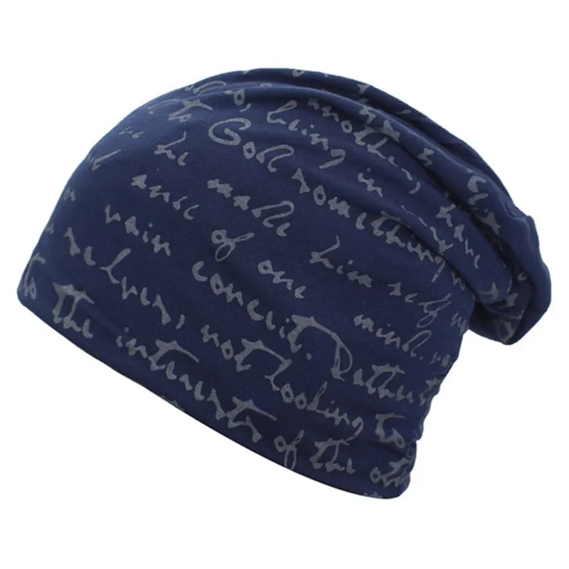 Fashionable Printed Beanie Hat