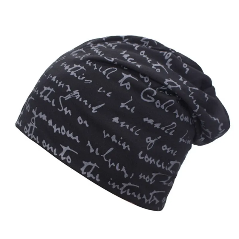 Fashionable Printed Beanie Hat