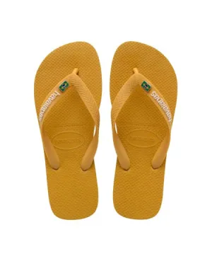 HAVAIANAS BRASIL LAYERS - BURNED YELLOW