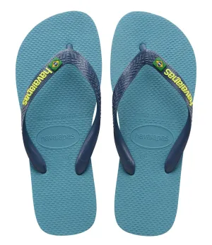 HAVAIANAS BRASIL LOGO - NAUTICAL BLUE