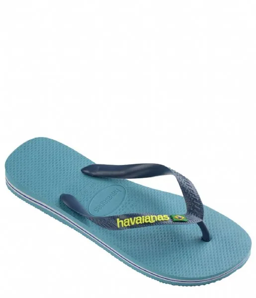 HAVAIANAS BRASIL LOGO - NAUTICAL BLUE