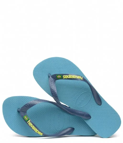 HAVAIANAS BRASIL LOGO - NAUTICAL BLUE