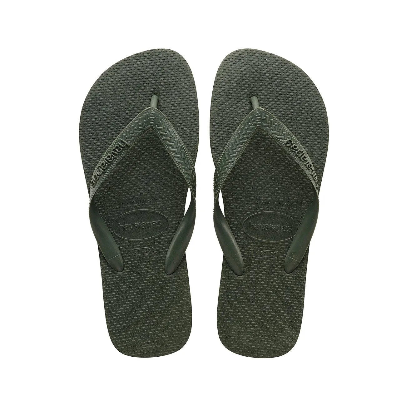 HAVAIANAS TOP - OLIVE GREEN
