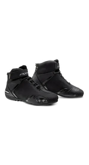 IXON GAMBLER WP LADY BLACK/SILVER WOMENS BOOTS