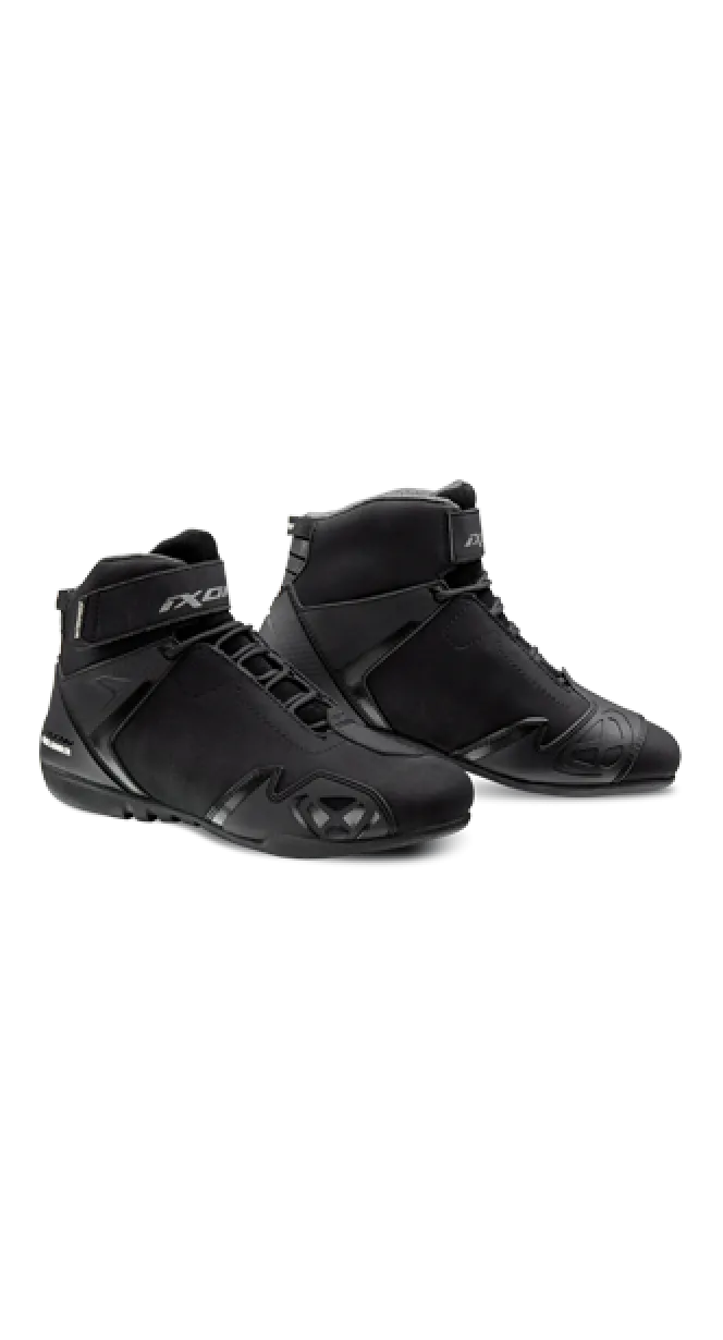 IXON GAMBLER WP LADY BLACK/SILVER WOMENS BOOTS