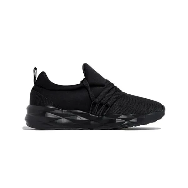 Kimemoda Womens Lace Up Sneakers Solid Color Light Running Shoes