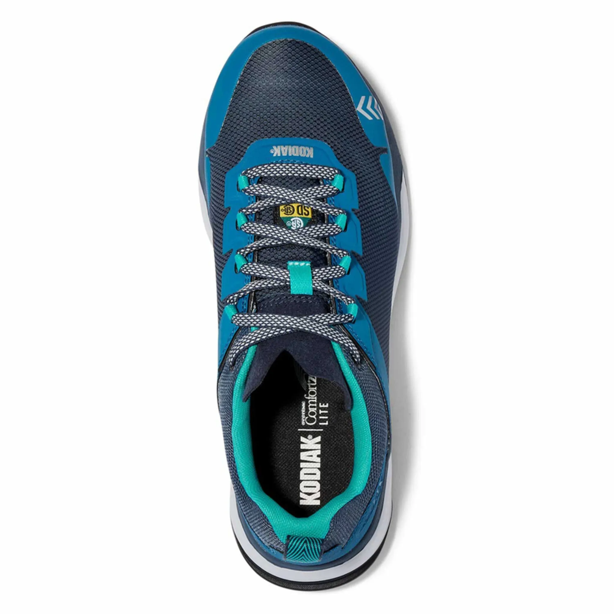 Kodiak Women's Quicktrail Low Safety Shoes, Composite Toe & Plate, Slip-Resistant, Breathable Suede, ComfortZone® Footbed, CSA Approved | Sizes 5-11