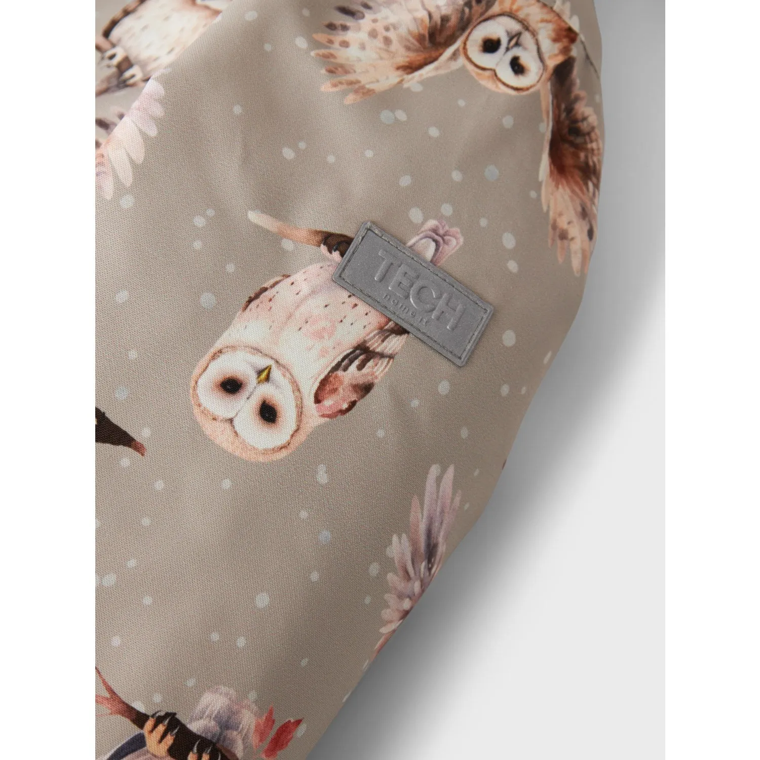 Name It Pure Cashmere Owl Snow10 Snowsuit AOP Fo