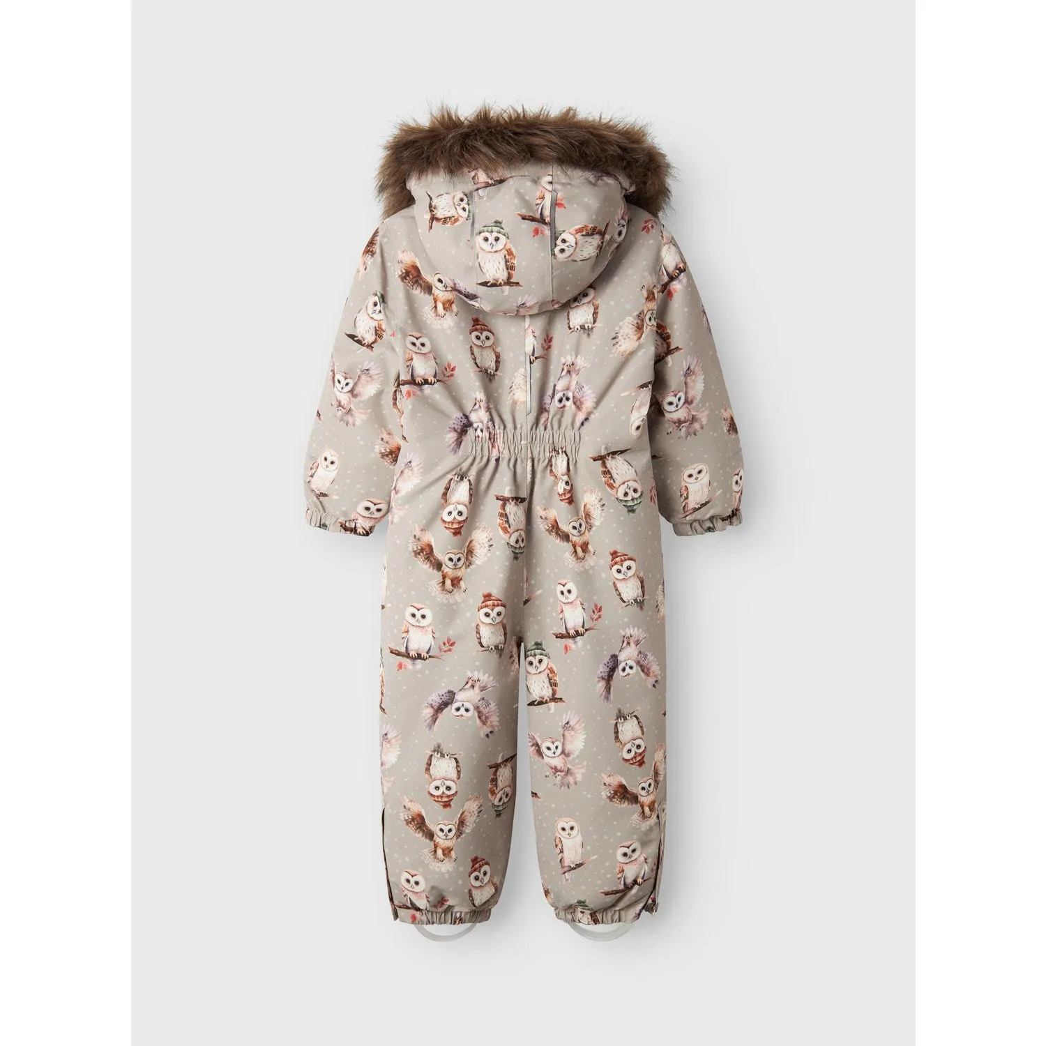 Name It Pure Cashmere Owl Snow10 Snowsuit AOP Fo