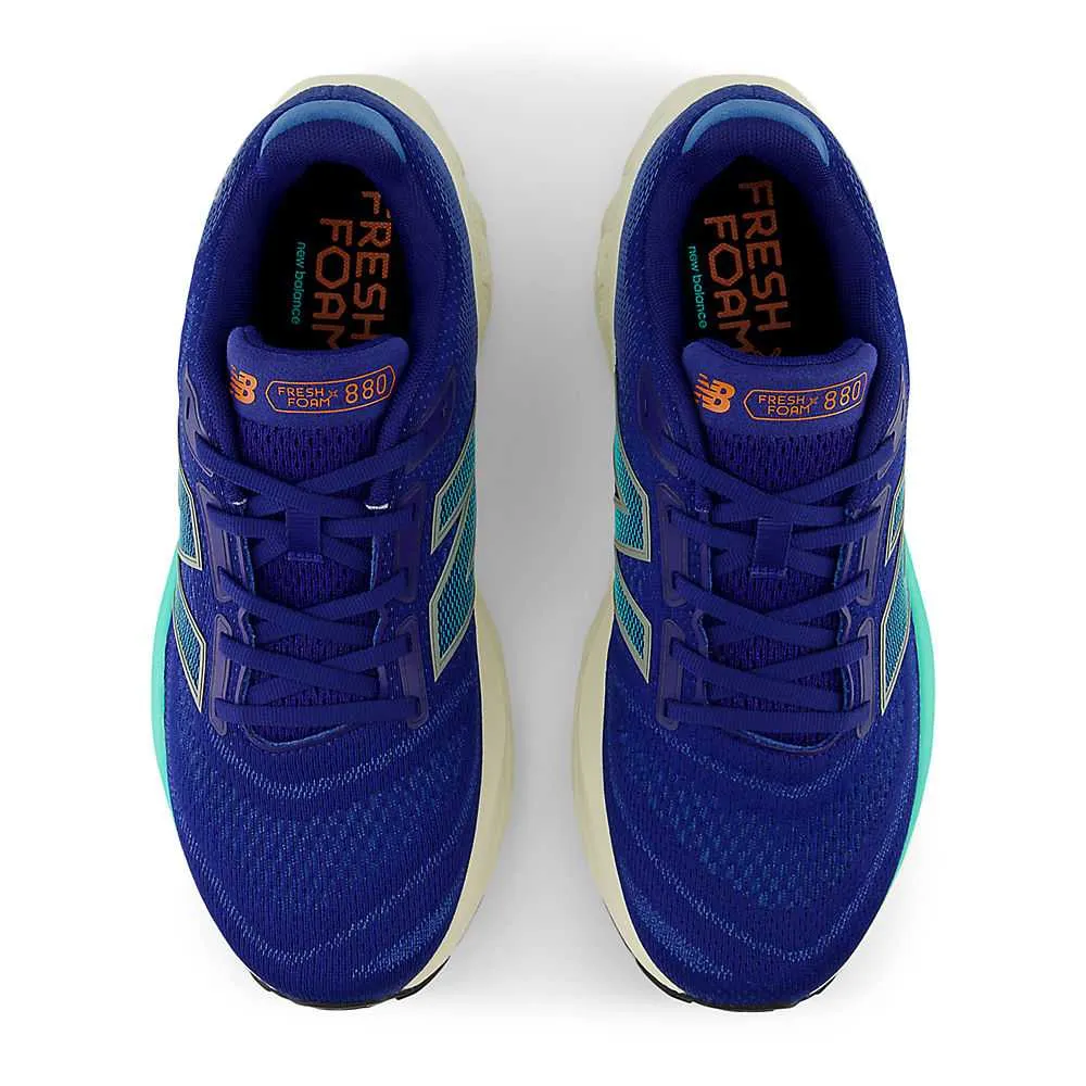 New Balance Fresh Foam X 880 v14 (Mens) - Inkwell with  Cyber Jade and Dark Silver Metallic