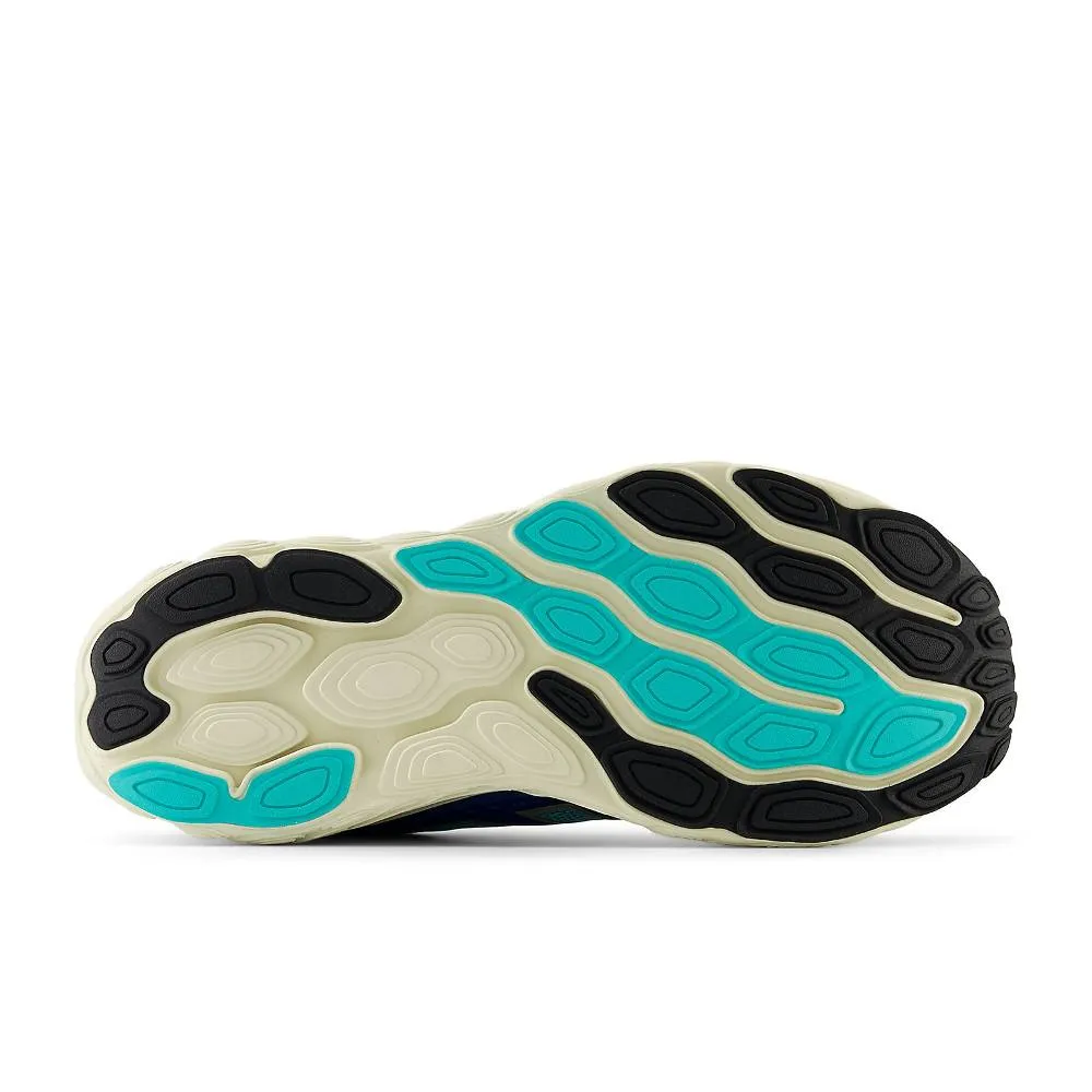 New Balance Fresh Foam X 880 v14 Wide (Mens) - Inkwell  with Cyber Jade and Dark Silver Metallic