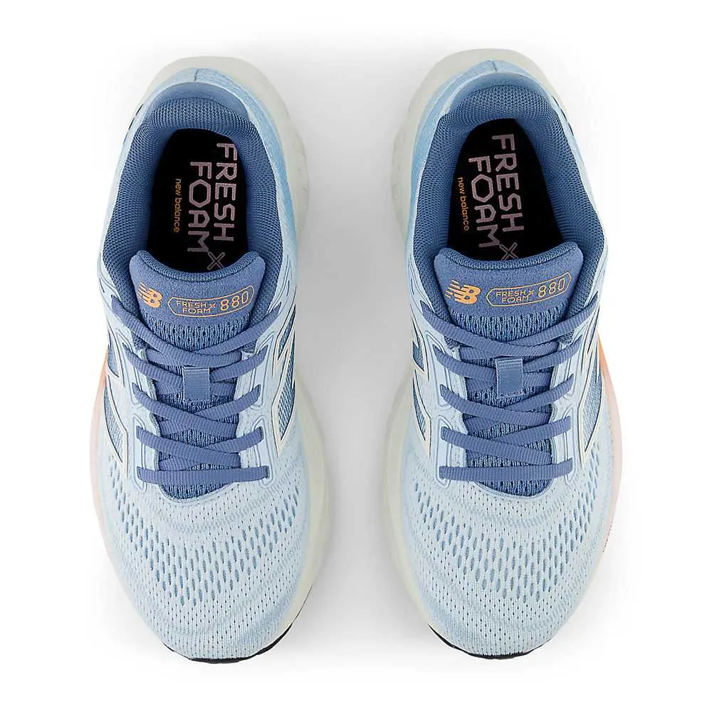 New Balance Fresh Foam X 880 v14 Wide (Womens) - Quarry Blue with Sea Salt  and Heron Blue