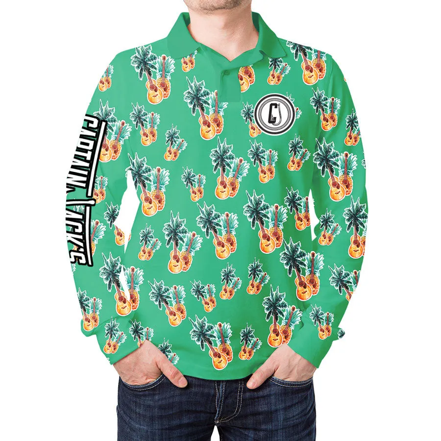 Outdoor Adventure / Fishing Shirt - PALM & PINEAPPLE