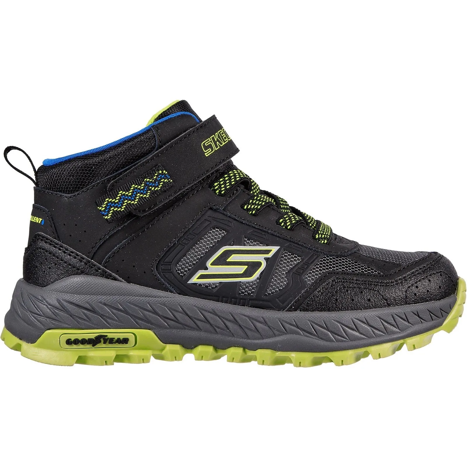 Skechers Boys Fuse Tread Trekor Hiking Boot - Black