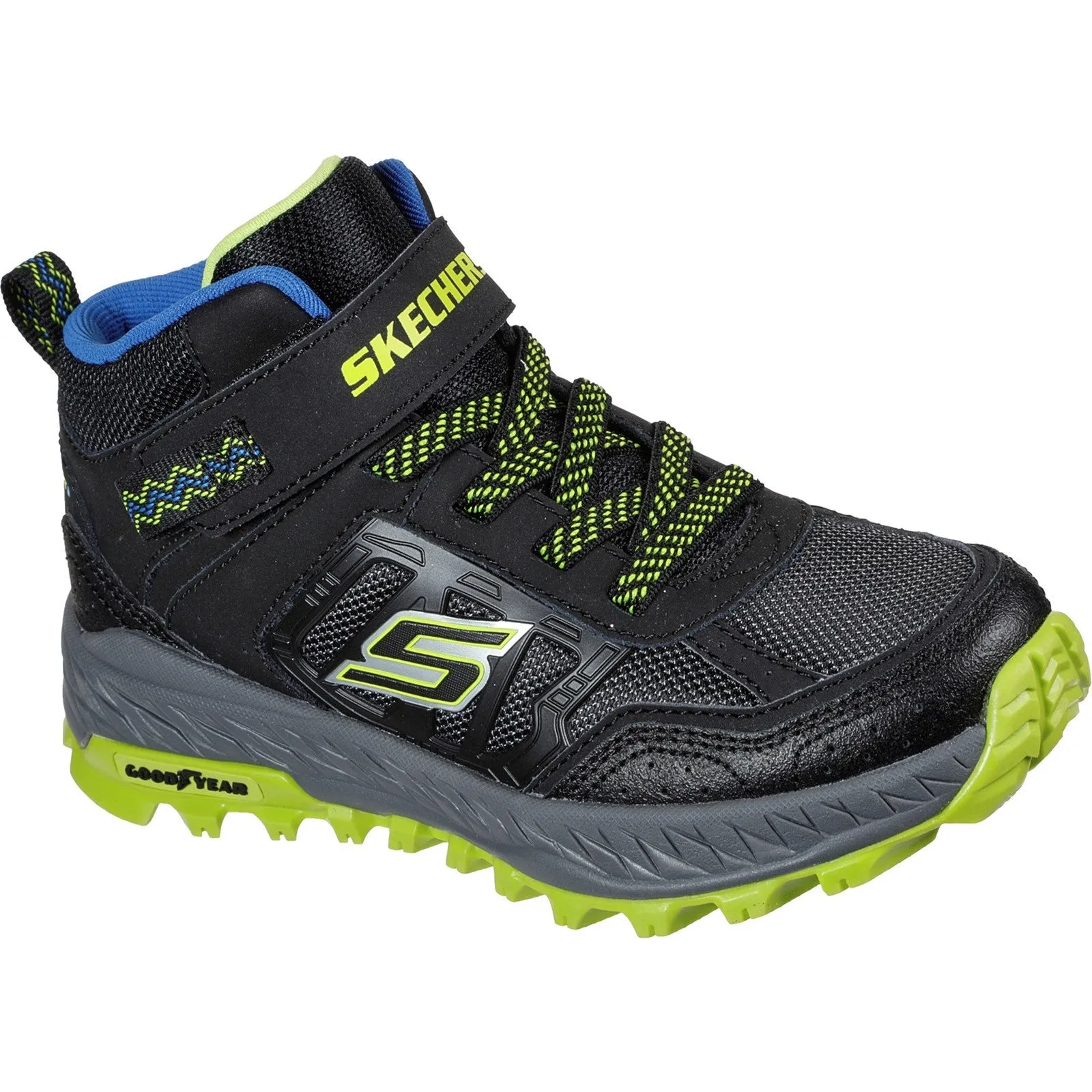 Skechers Boys Fuse Tread Trekor Hiking Boot - Black