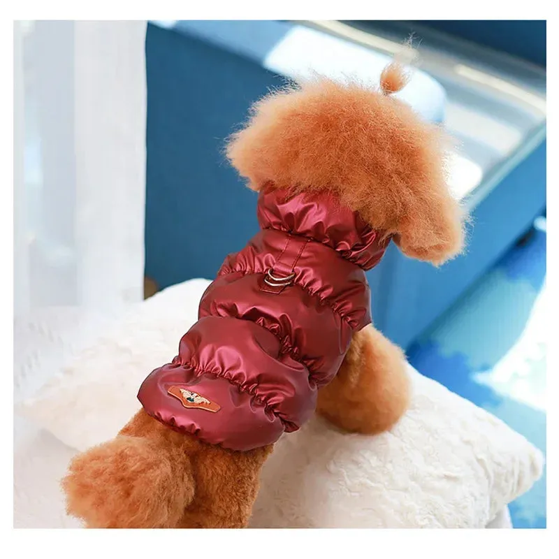 Winter Warm Dog Jacket - Keep Your Small and Medium Dogs and Cats Cozy in Cold Weather with a Waterproof and Windproof Dog Snow Jacket - Ideal Pet Puppy Clothes for the Chilly Season