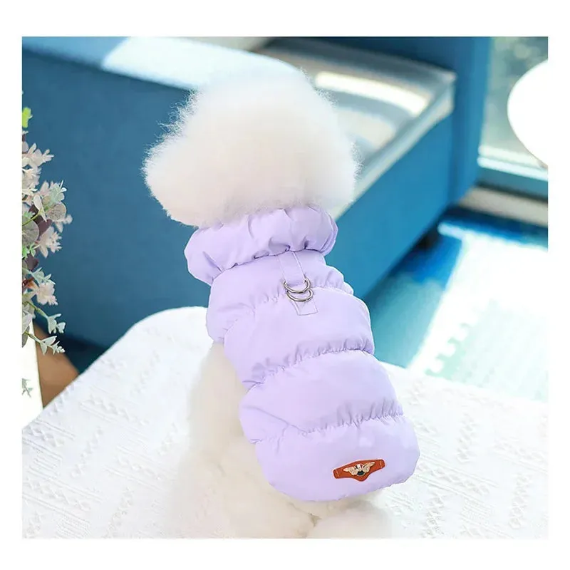 Winter Warm Dog Jacket - Keep Your Small and Medium Dogs and Cats Cozy in Cold Weather with a Waterproof and Windproof Dog Snow Jacket - Ideal Pet Puppy Clothes for the Chilly Season
