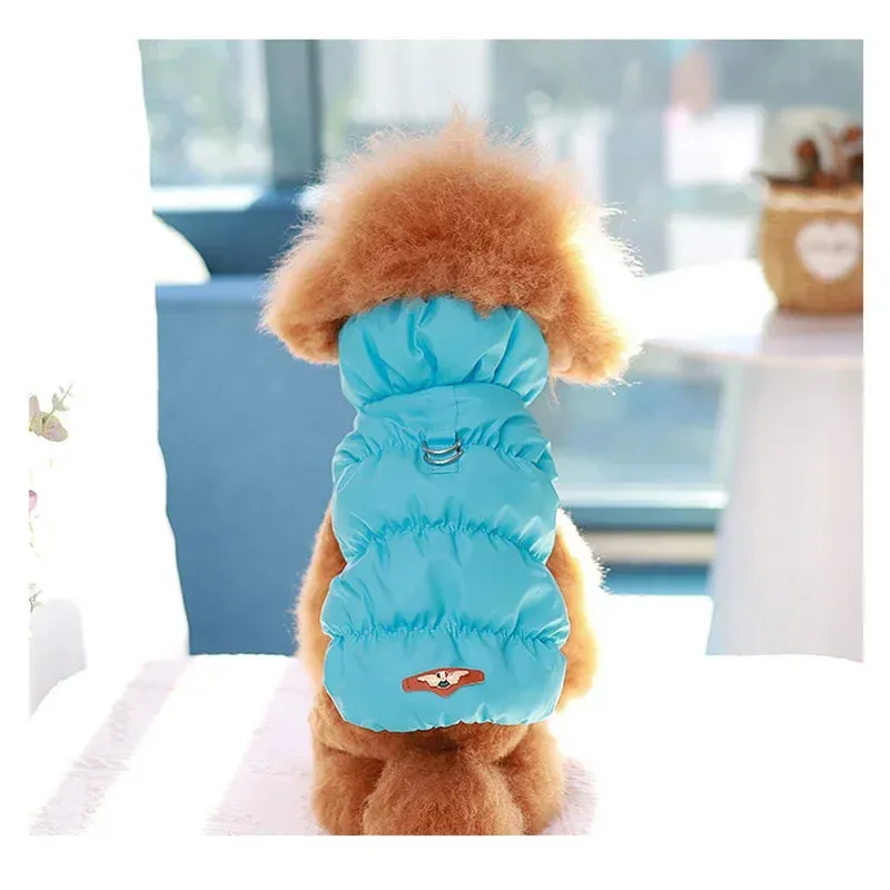 Winter Warm Dog Jacket - Keep Your Small and Medium Dogs and Cats Cozy in Cold Weather with a Waterproof and Windproof Dog Snow Jacket - Ideal Pet Puppy Clothes for the Chilly Season