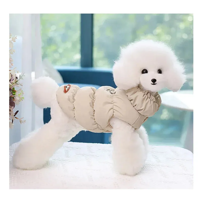 Winter Warm Dog Jacket - Keep Your Small and Medium Dogs and Cats Cozy in Cold Weather with a Waterproof and Windproof Dog Snow Jacket - Ideal Pet Puppy Clothes for the Chilly Season