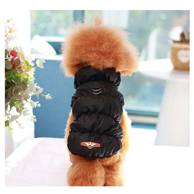Winter Warm Dog Jacket - Keep Your Small and Medium Dogs and Cats Cozy in Cold Weather with a Waterproof and Windproof Dog Snow Jacket - Ideal Pet Puppy Clothes for the Chilly Season