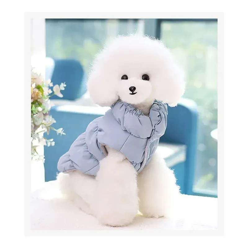Winter Warm Dog Jacket - Keep Your Small and Medium Dogs and Cats Cozy in Cold Weather with a Waterproof and Windproof Dog Snow Jacket - Ideal Pet Puppy Clothes for the Chilly Season