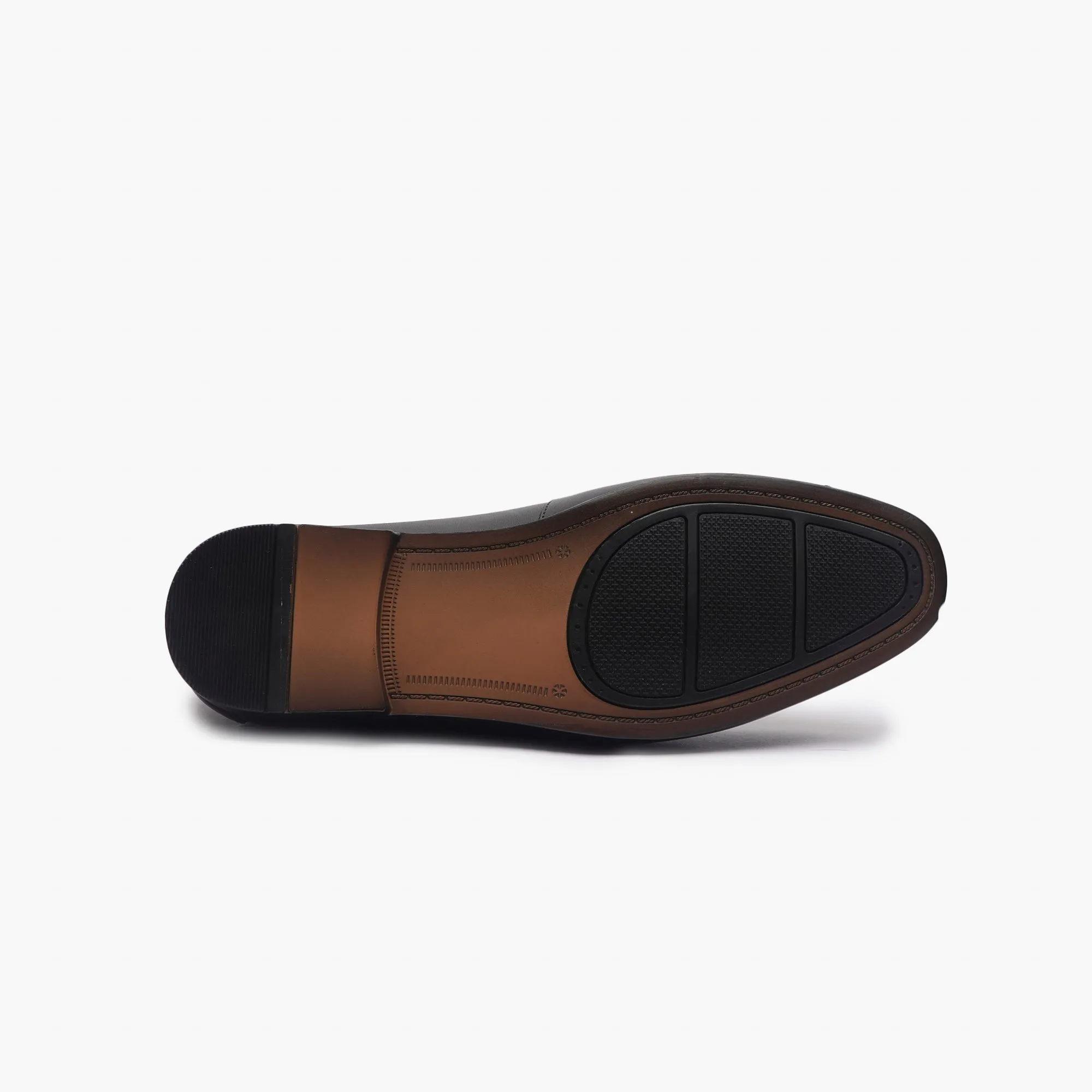 Woven Metal Bit Moccasins