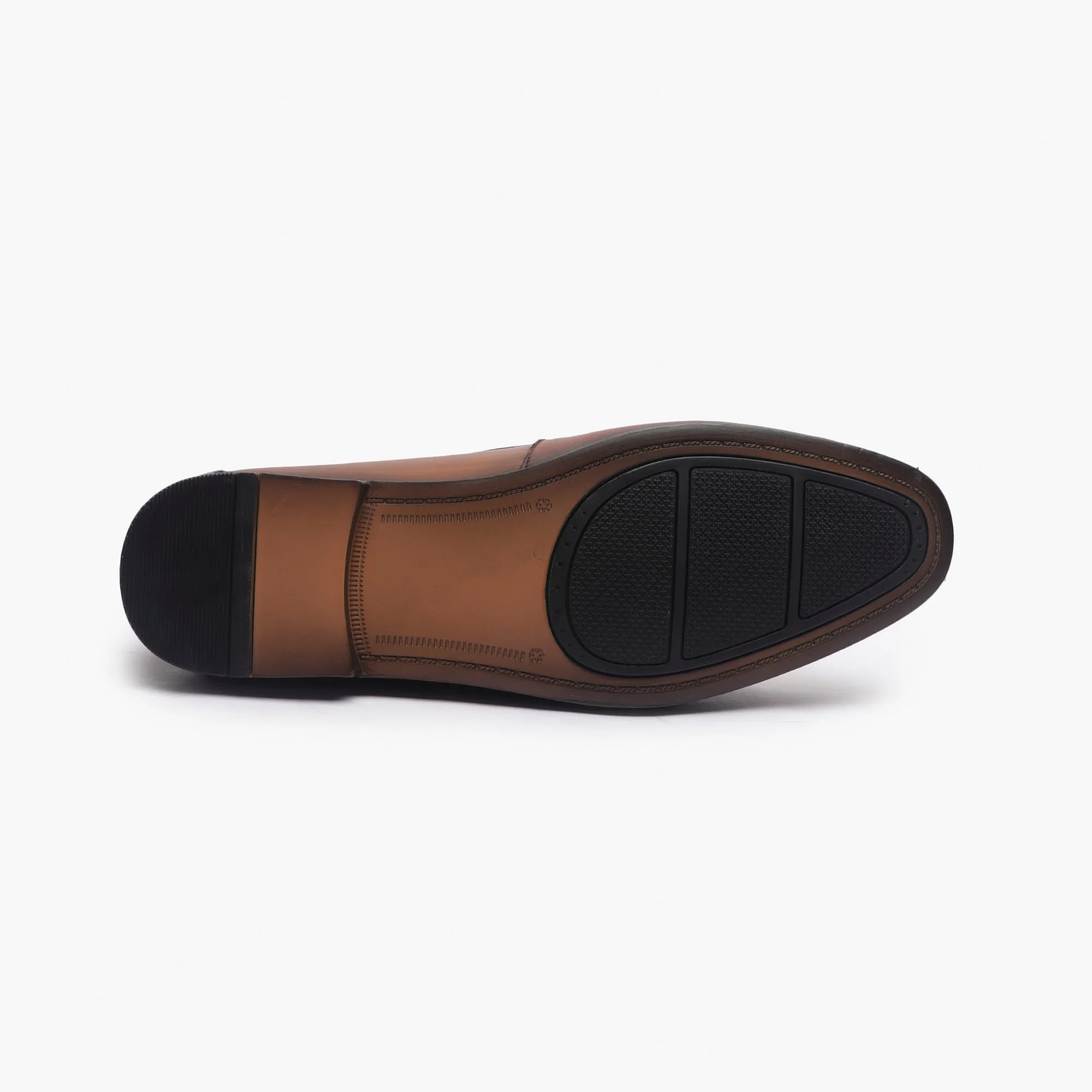 Woven Metal Bit Moccasins